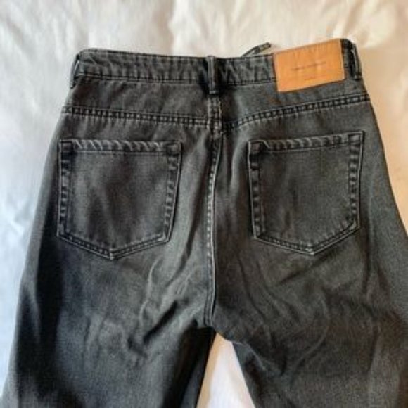 Zara Dark Grey Mom Jeans - Picture 4 of 4